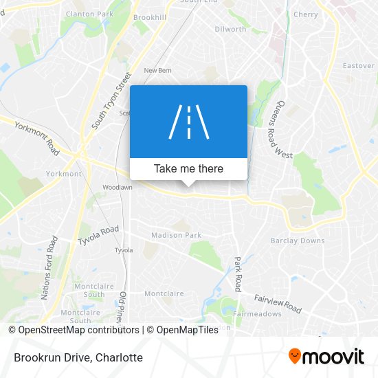 Mapa de Brookrun Drive