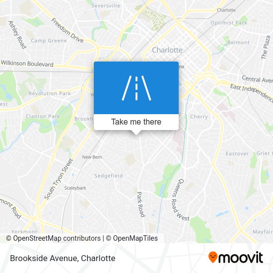 Mapa de Brookside Avenue