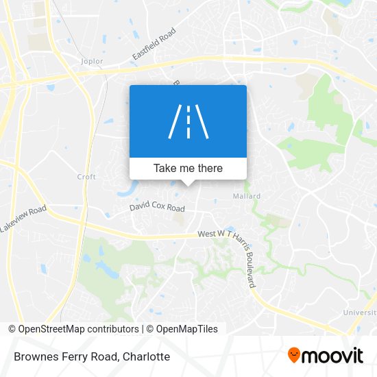 Mapa de Brownes Ferry Road