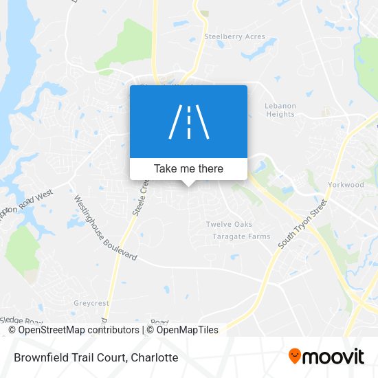Mapa de Brownfield Trail Court