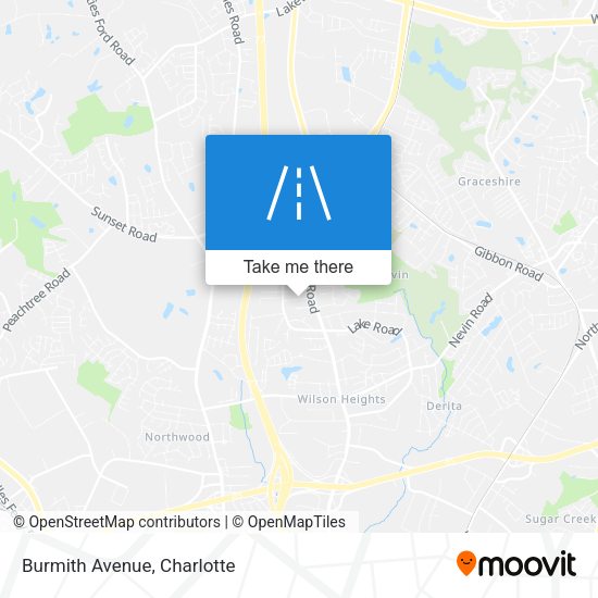 Mapa de Burmith Avenue