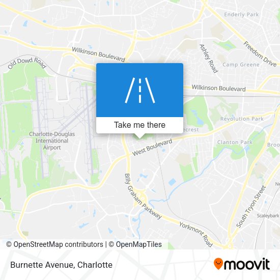 Mapa de Burnette Avenue