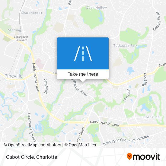 Mapa de Cabot Circle