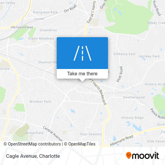 Mapa de Cagle Avenue
