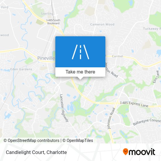 Candlelight Court map