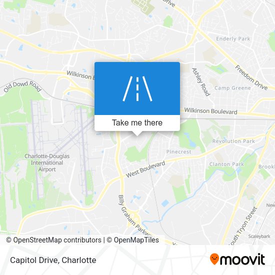 Mapa de Capitol Drive