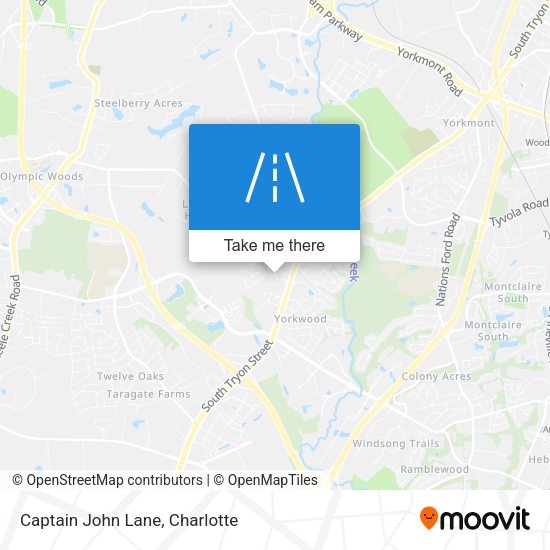 Captain John Lane map