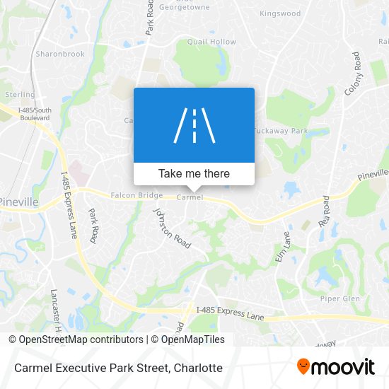 Carmel Executive Park Street map
