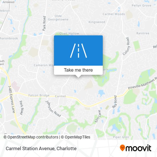 Mapa de Carmel Station Avenue