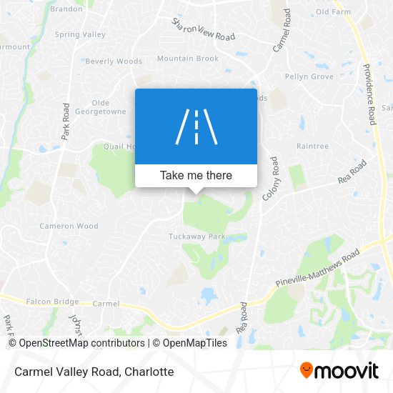 Mapa de Carmel Valley Road