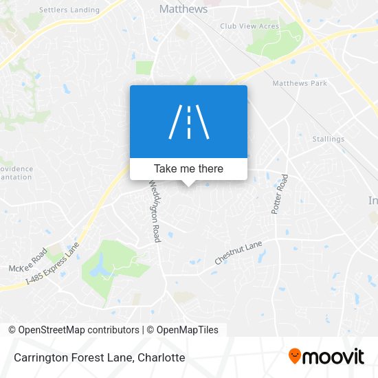 Mapa de Carrington Forest Lane