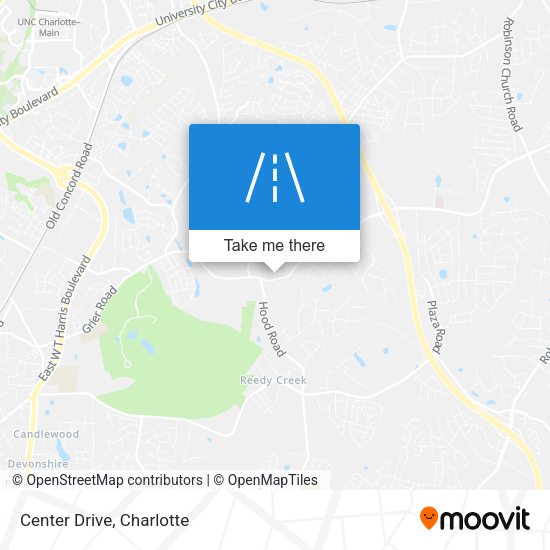 Mapa de Center Drive