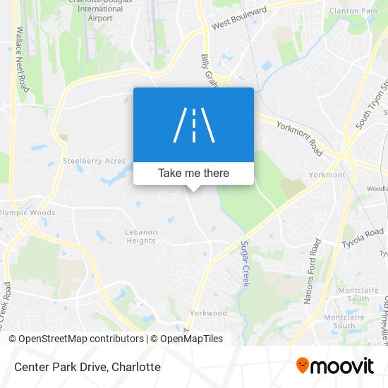 Center Park Drive map