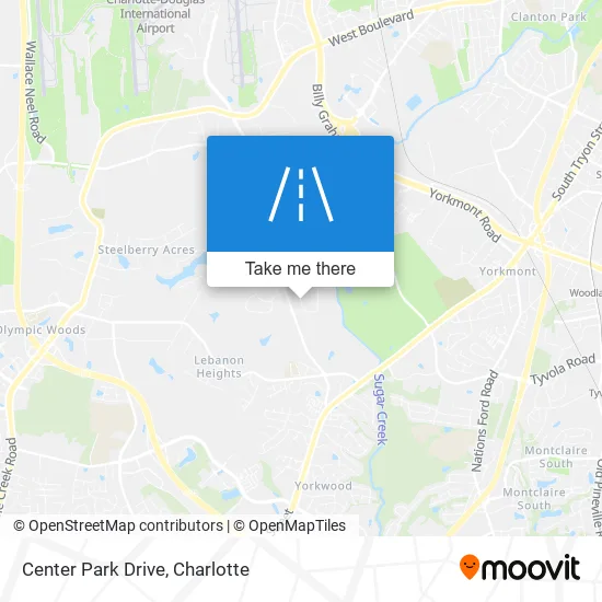 Mapa de Center Park Drive