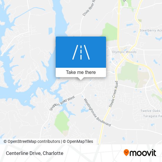 Centerline Drive map