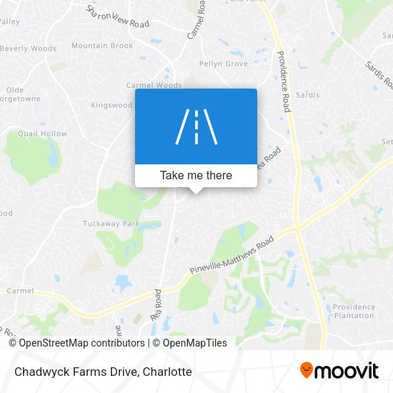 Chadwyck Farms Drive map
