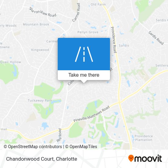 Chandonwood Court map