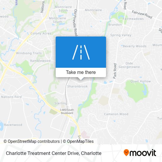 Mapa de Charlotte Treatment Center Drive