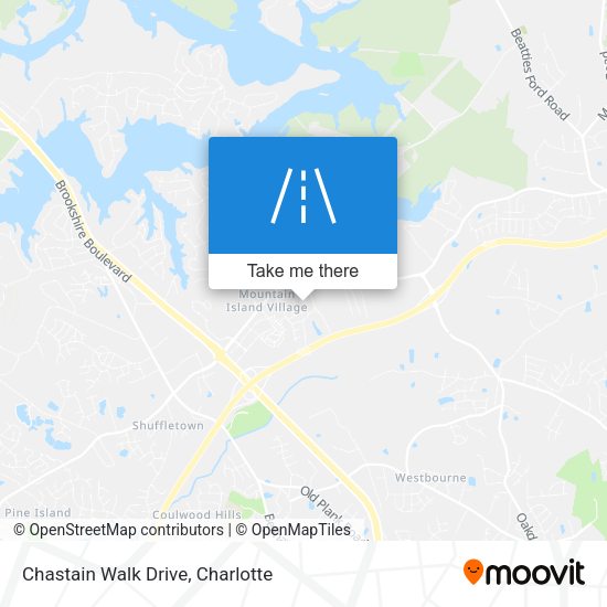 Mapa de Chastain Walk Drive