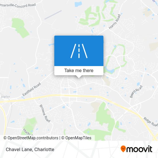 Mapa de Chavel Lane