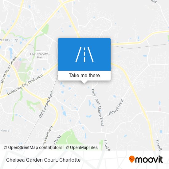 Chelsea Garden Court map