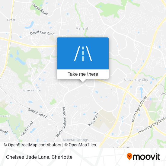Mapa de Chelsea Jade Lane