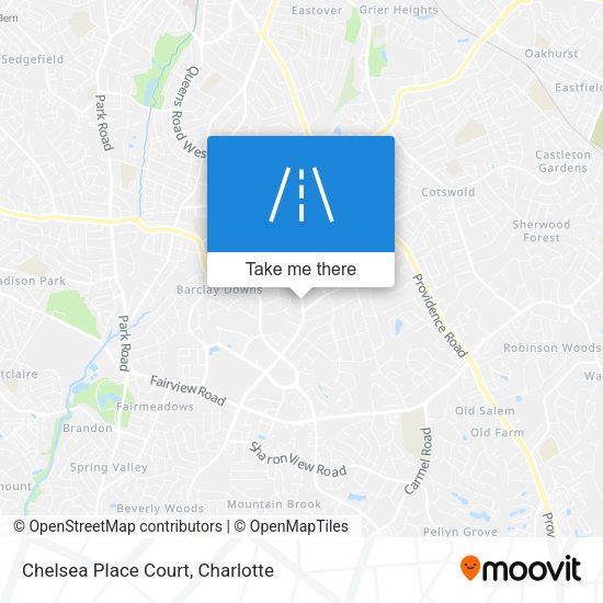 Mapa de Chelsea Place Court