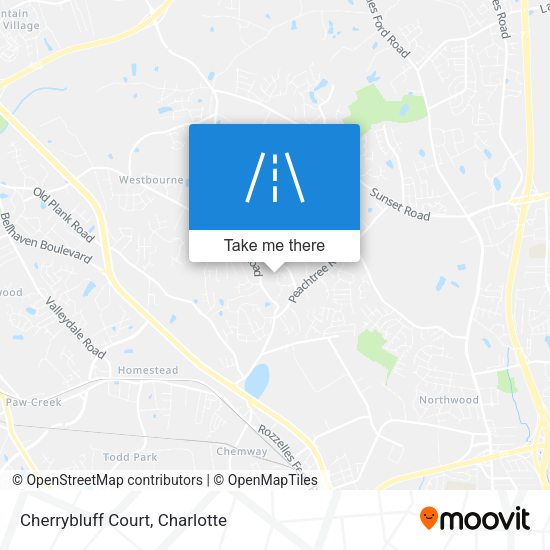 Cherrybluff Court map