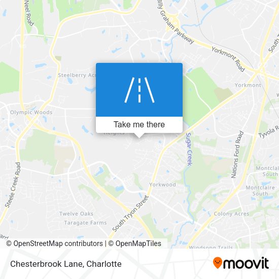 Chesterbrook Lane map