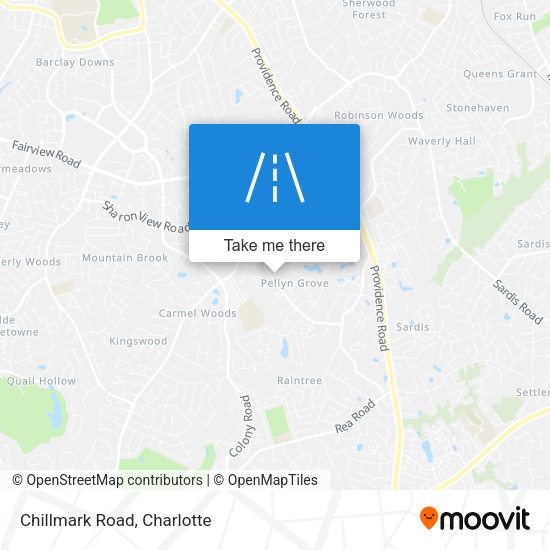 Mapa de Chillmark Road