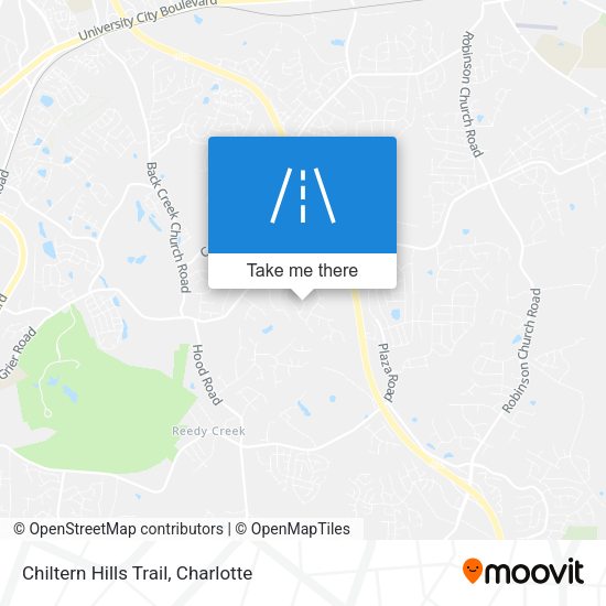 Chiltern Hills Trail map