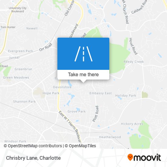 Mapa de Chrisbry Lane