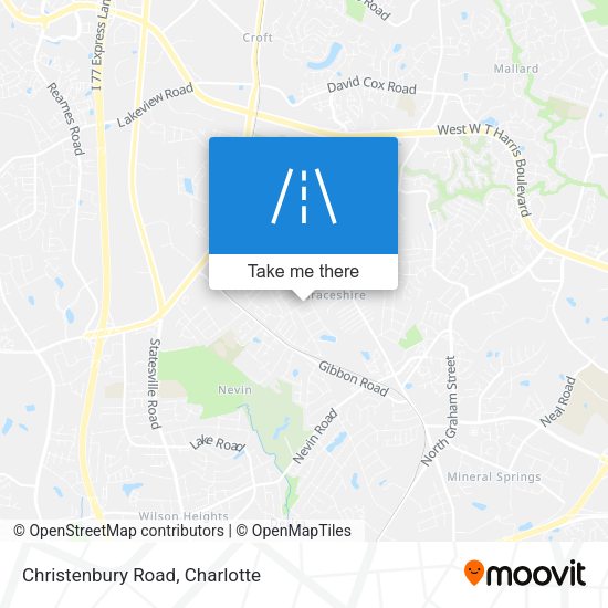 Mapa de Christenbury Road