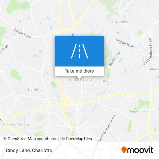 Cindy Lane map