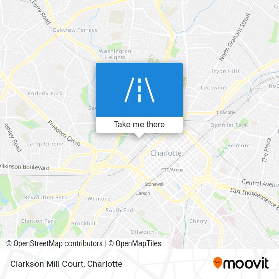 Clarkson Mill Court map