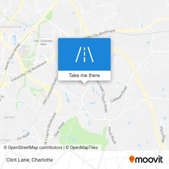 Mapa de Clint Lane