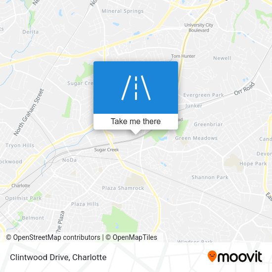 Mapa de Clintwood Drive