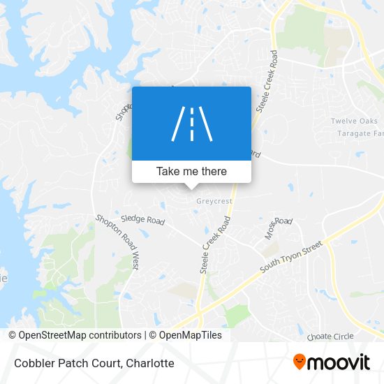 Cobbler Patch Court map