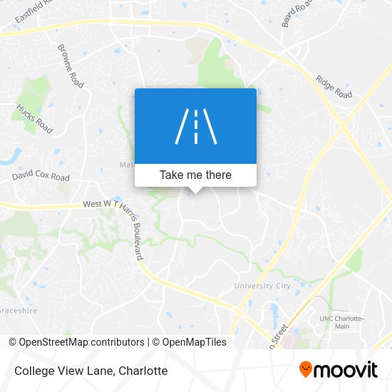 Mapa de College View Lane