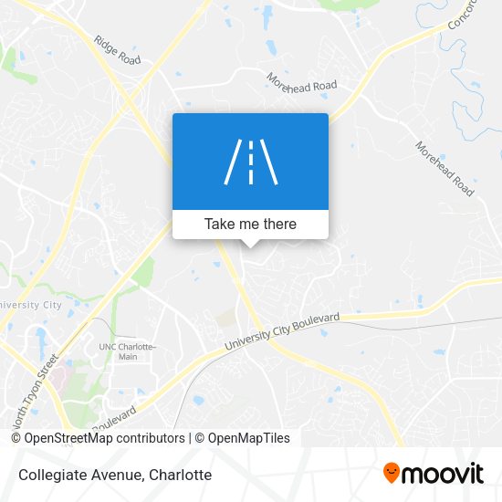 Collegiate Avenue map