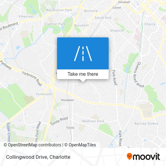 Collingwood Drive map