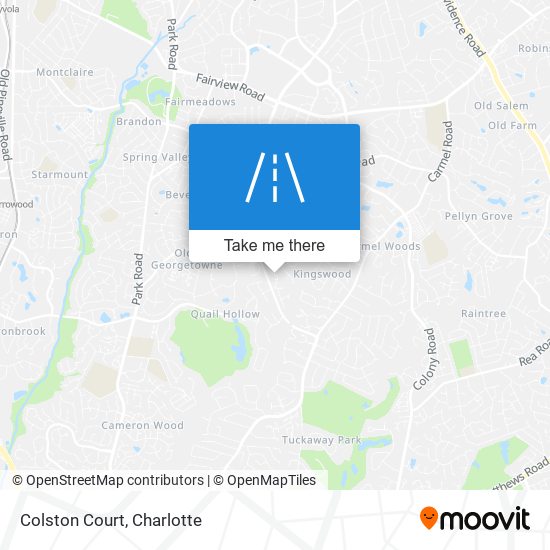 Colston Court map