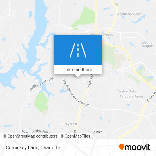 Mapa de Comiskey Lane