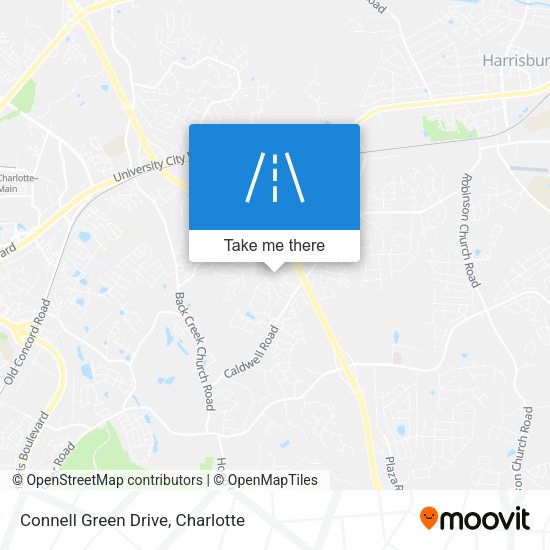 Connell Green Drive map