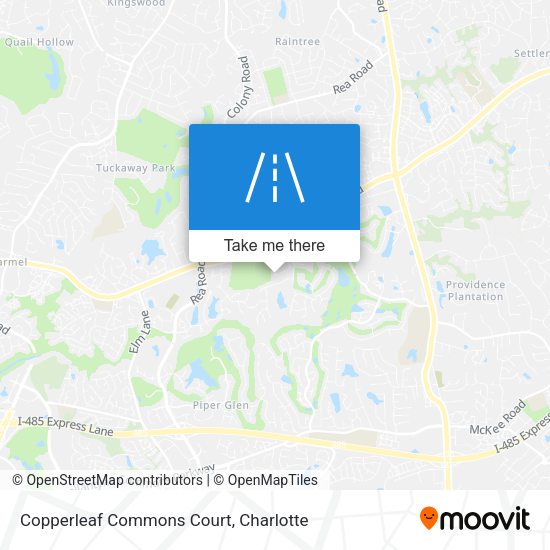 Copperleaf Commons Court map