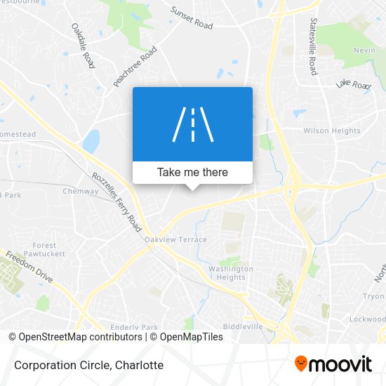 Mapa de Corporation Circle
