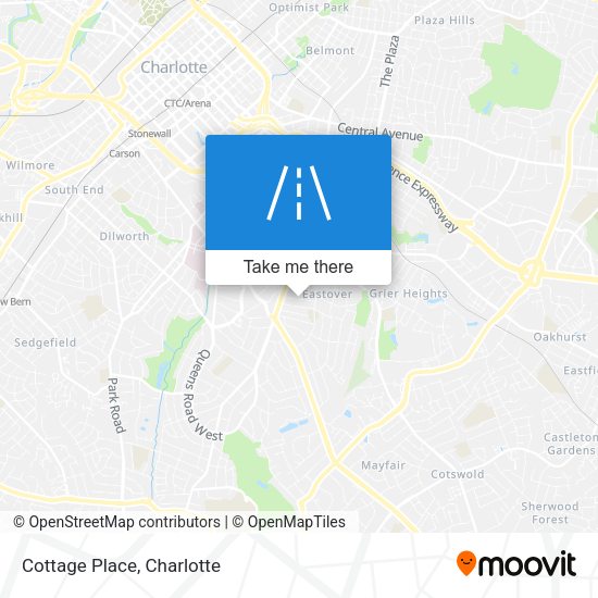 Mapa de Cottage Place