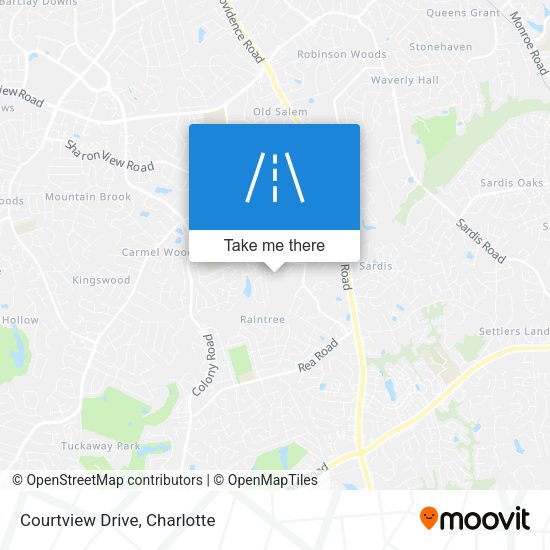 Mapa de Courtview Drive
