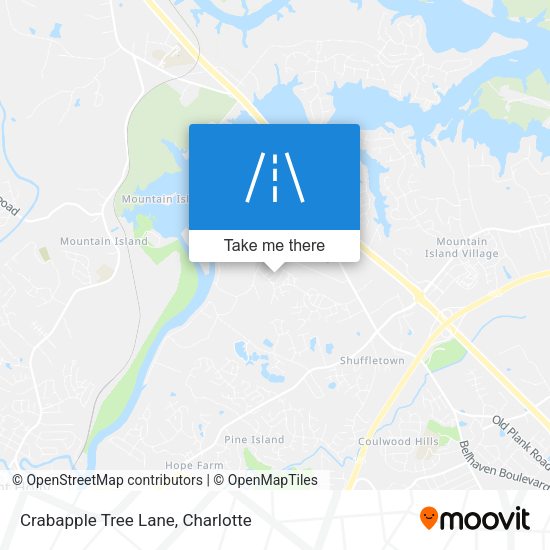 Mapa de Crabapple Tree Lane