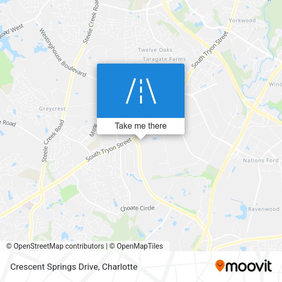 Crescent Springs Drive map